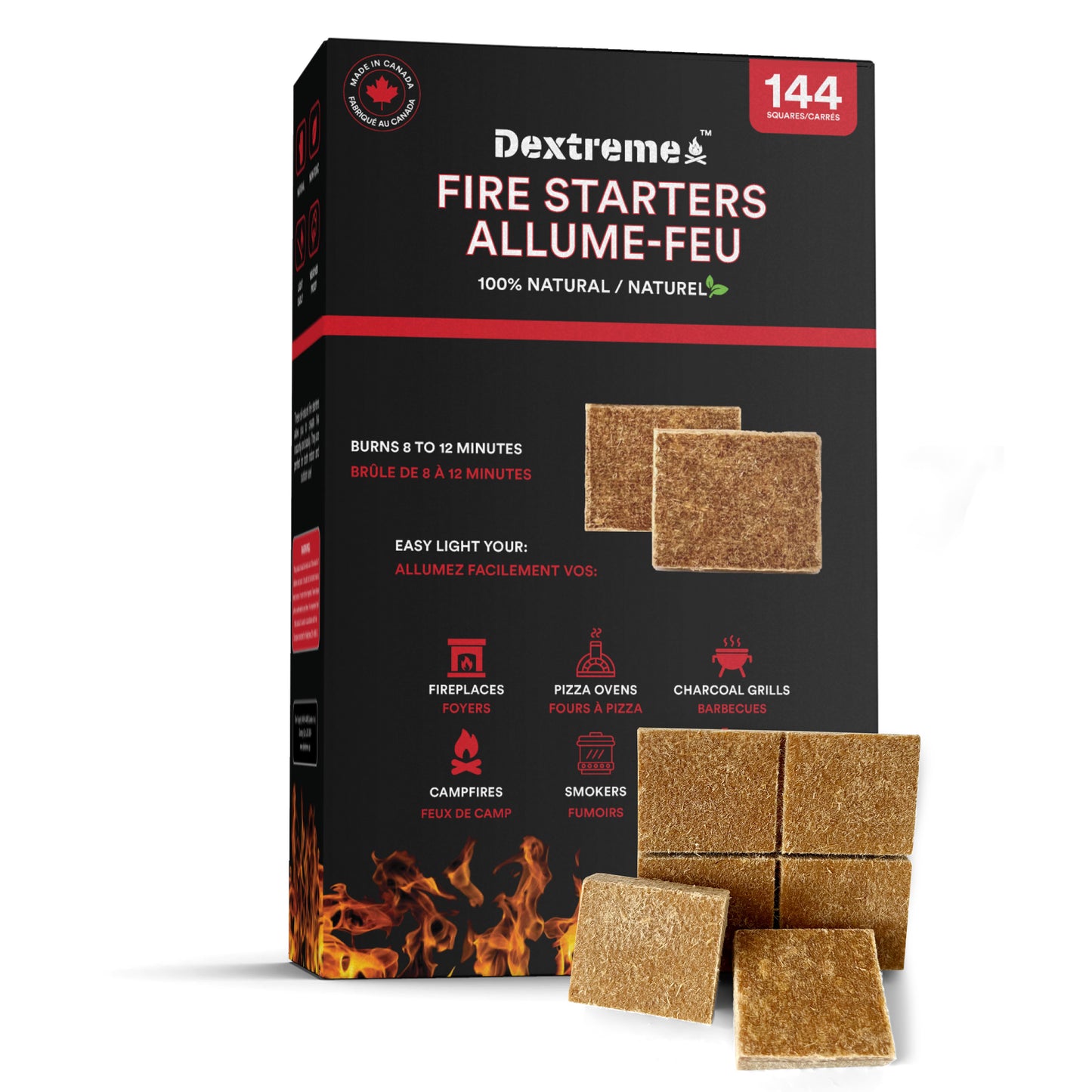 Dextreme Fire Starters Cubes