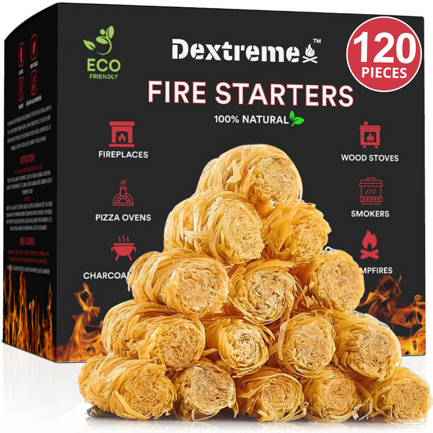 Dextreme Tumbleweed Natural Fire Starters